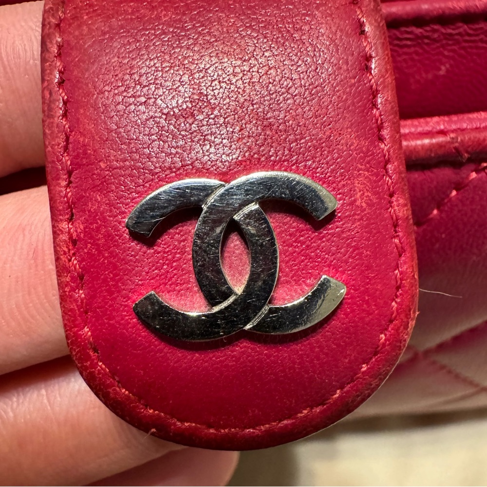 CHANEL • CC French Lambskin Wallet (RARE COLOR) - Picture 11 of 12